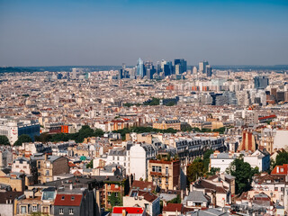 Obraz premium Panoramic view of Paris. Paris overview. Paris panorama