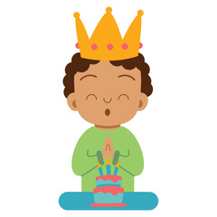 Children Birthday Party Illustration 