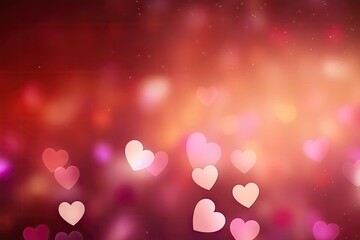 Valentine Heart Abstract Pink Background valentine's day wallpaper Heart holiday backdrop