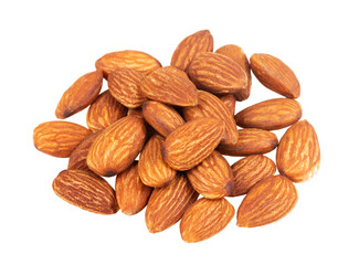 almonds isolated on transparent png