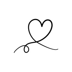 Continuous line of love