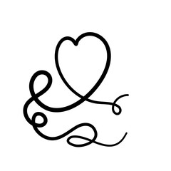 Continuous line of love