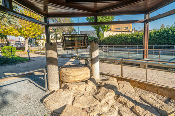 The view of Saint Paul's Well, which  is a water well in Tarsus, Turkey, claimed to have belonged...