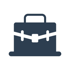 business briefcase icon - obrazy, fototapety, plakaty