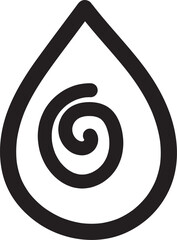 Hand drawn water drop line sketches One line drawing background, Vector illustration, Water drop vector line art
