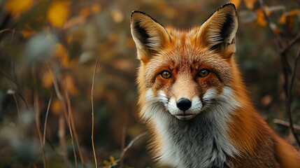 Fototapeta premium red fox cub