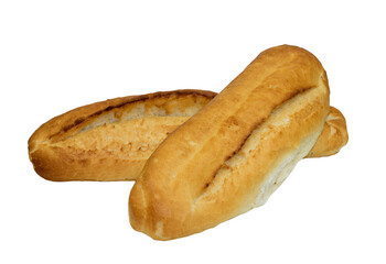 Two wheat loaf breads for daily consumption in breakfast, lunch and dinner