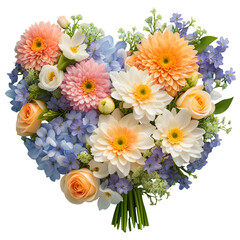 bouquet of flowers Isolated 