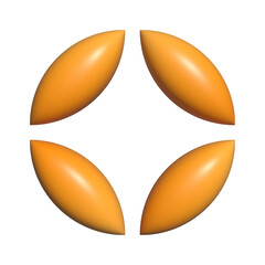 Chinese new year asian decoration 3d element