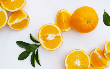 Fresh orange fruit, high vitamin c