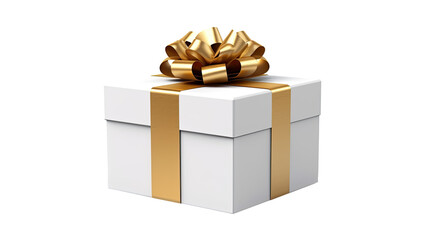 Gift box Holiday Christmas background with festive decoration. isolated on clear png background and transparent background, AI generative.	