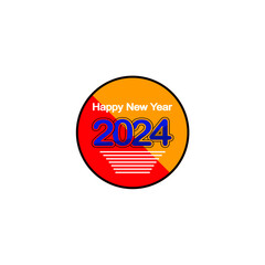 Happy New Year 2024 Decoration