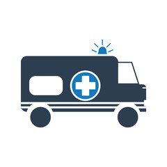 EMERGENCY AMBULANCE ICON