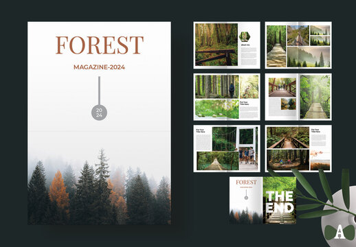 The Forest Magazine Template