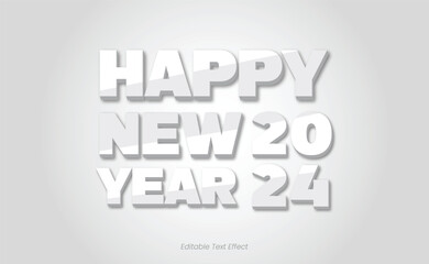 Text Effect New Year