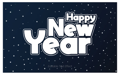 Text Effect New Year