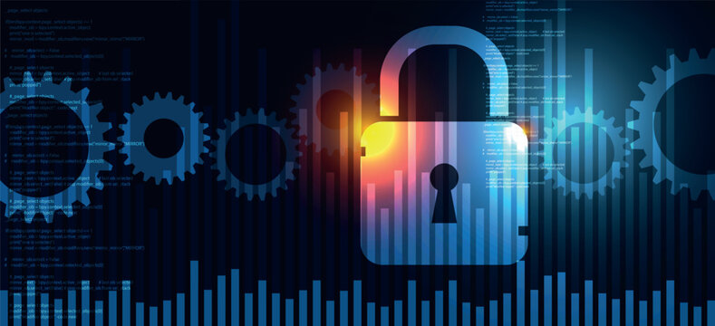 sfondo, sicurezza informatica, cybersecurity