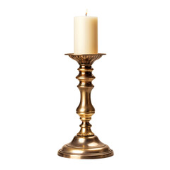 candlestick with candle