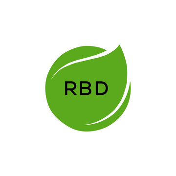 RBD Letter logo design template vector. RBD Business abstract connection vector logo. RBD icon circle logotype.
