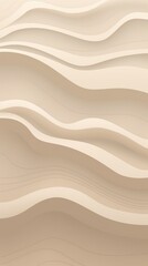 A white wall with a pattern of wavy lines