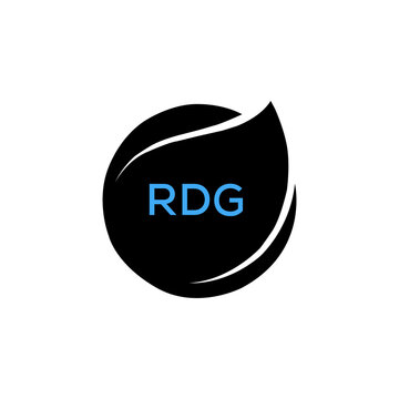 RDG Letter logo design template vector. RDG Business abstract connection vector logo. RDG icon circle logotype.
