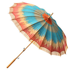 umbrella isolated on white - obrazy, fototapety, plakaty