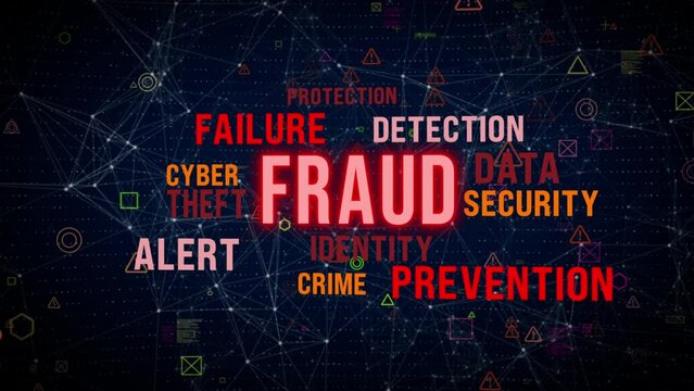 cyber security fraud prevention technology concept