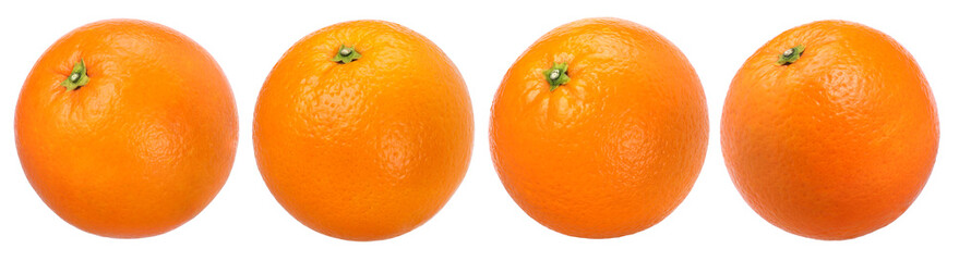 Orange fruit isolated, transparent PNG, PNG format,  cut out