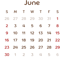 2024 carlendar