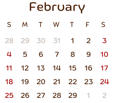 2024 carlendar