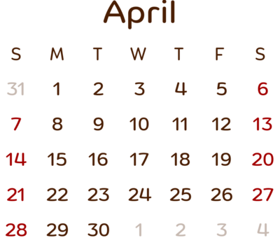 2024 carlendar