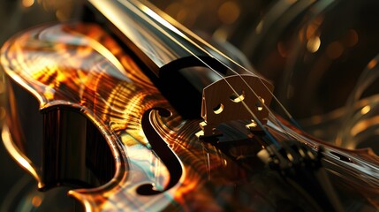 Close-Up of a Violin
