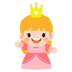 princess cartoon clipart © Noey smiley