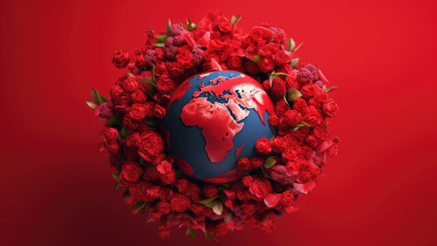 Pure Blooms: Earth Logo with Dutch Flair