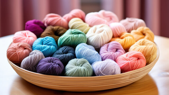 Chic Chromatics: Multicolored Thread Medley
