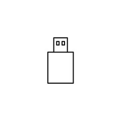 Outline Pendrive Icon