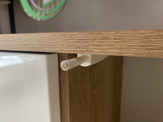 Door open ajar with Soft Quiet Closer Damper Buffers Cushion