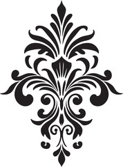 Intricate Accents Decorative Logo Icon Minimalist Sophistication Vector Emblem