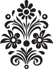 Ornate Curves Decorative Vector Emblem Exquisite Intricacy Vector Icon Emblem