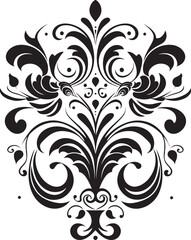 Minimalist Ornamental Grace Design Icon Refined Sophistication Vector Ornament