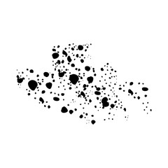 Scattered ink stains 