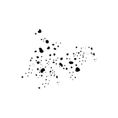 Scattered ink stains 