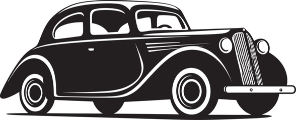 Revived Heritage Black Logo Icon Antique Allure Vintage Logo Design