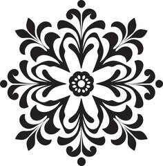 Victorian Flourish Vintage Filigree Delicate Elegance Deco Logo Icon