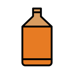 Bottle Drink Sport Filled Outline Icon