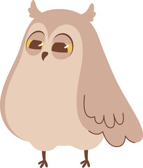 Owl Standing Bird