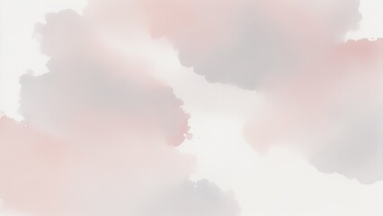 Gray and Pink Blush Watercolor Background