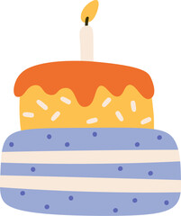 Birthday Cake With Candle