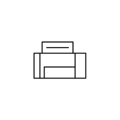 Outline Printer Icon