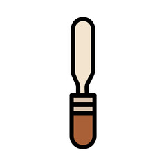Cook Spatula Tool Filled Outline Icon